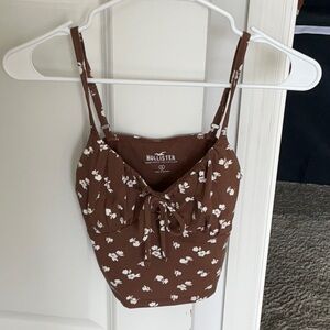 Brown tank top